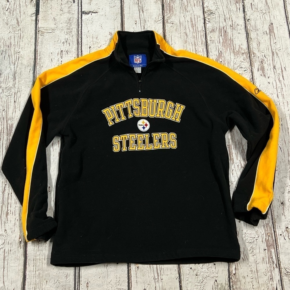 Pittsburgh Steelers NFL Football Sports Fleece Coat Jacket
